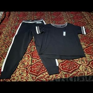 Gabrielle Union NY&Company dressy jogger set NWT S